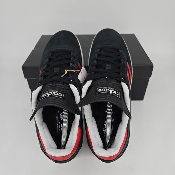 New Adidas Busenitz Pro 'Black Scarlet' Men's Skateboarding Shoes Size 11 - Picture 5 of 8